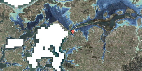 Stomflod og havvand på Violvej 25, 9670 Løgstør