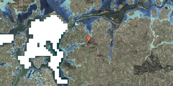 Stomflod og havvand på Årupvej 65, 9670 Løgstør
