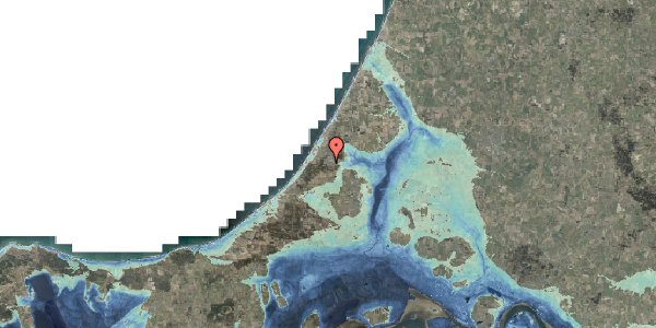 Stomflod og havvand på Klitheden Syd 31, 9492 Blokhus