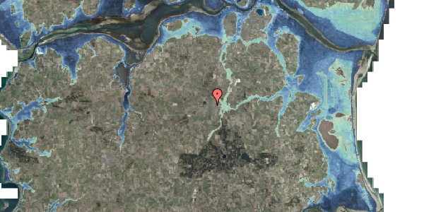 Stomflod og havvand på Bavnebakken 95, 9530 Støvring