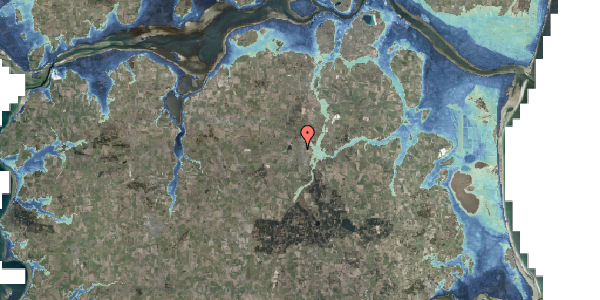 Stomflod og havvand på Vestergade 11, 9530 Støvring