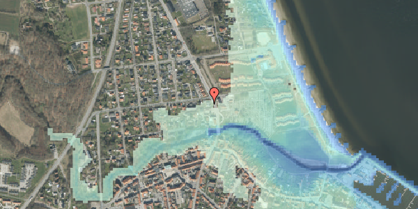 Stomflod og havvand på Frederikshavnsvej 11, 9300 Sæby