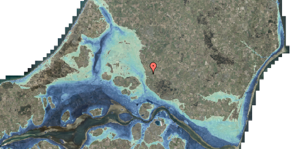 Stomflod og havvand på Alexander Kiellands Vej 13, 9381 Sulsted