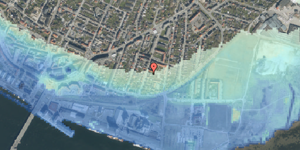 Stomflod og havvand på Dronningensgade 38, 9400 Nørresundby