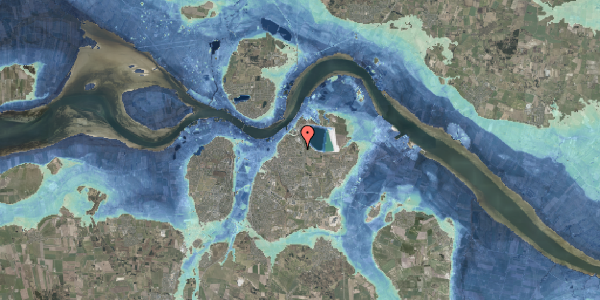 Stomflod og havvand på H. C. Andersens Vej 11, 9000 Aalborg