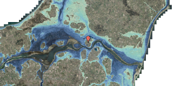 Stomflod og havvand på Højens Alle 30, 9400 Nørresundby