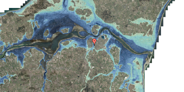 Stomflod og havvand på Junovej 6, 9200 Aalborg SV