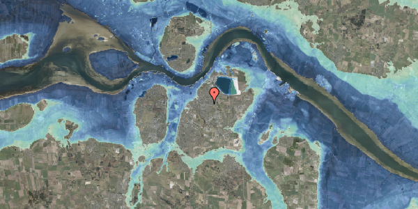 Stomflod og havvand på Kristinevej 1, 9000 Aalborg