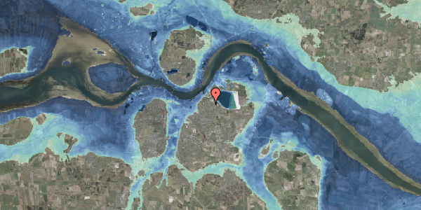 Stomflod og havvand på Krøyersvej 3, 9000 Aalborg