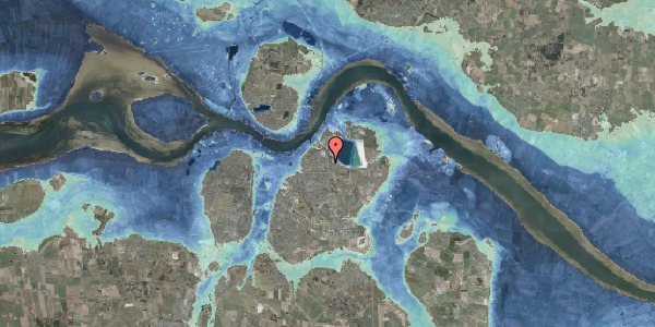 Stomflod og havvand på Kålundsvej 10, 9000 Aalborg