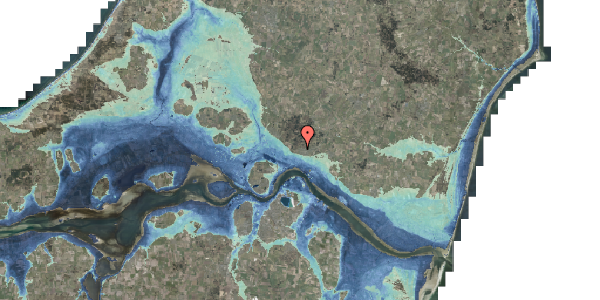 Stomflod og havvand på Lavendelparken 21, 9310 Vodskov