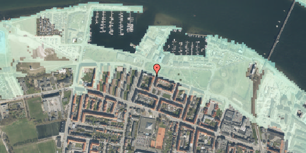 Stomflod og havvand på Peder Skrams Gade 31, 1. th, 9000 Aalborg