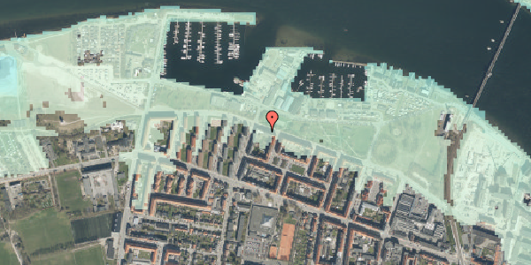 Stomflod og havvand på Peder Skrams Gade 35, 3. th, 9000 Aalborg