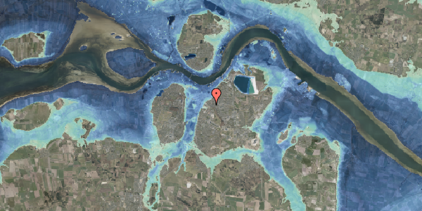 Stomflod og havvand på Petersborgvej 85, 9000 Aalborg