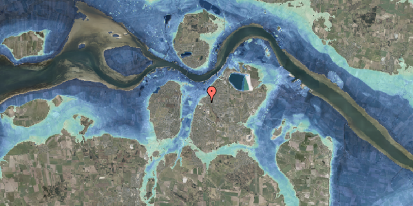 Stomflod og havvand på Petersborgvej 101, 9000 Aalborg