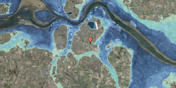 Stomflod og havvand på Pontoppidanstræde 1, 9220 Aalborg Øst