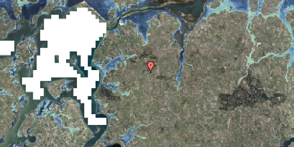 Stomflod og havvand på Leregårdsvej 20, 9600 Aars