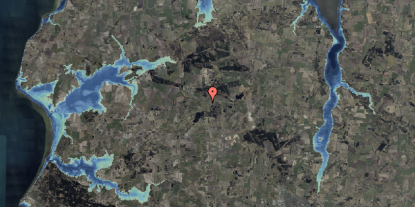 Stomflod og havvand på Søttrupvej 72, 9600 Aars