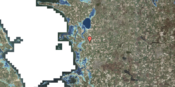 Stomflod og havvand på Søgårdsvej 1A, 4270 Høng