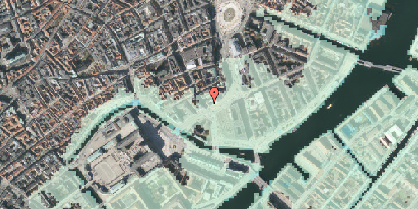 Stomflod og havvand på Bremerholm 39, 1. , 1069 København K