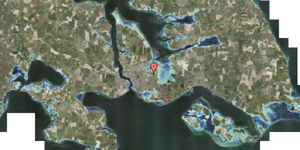 Stomflod og havvand på Sjællandsgade 26, 6400 Sønderborg