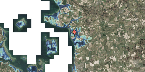 Stomflod og havvand på Østerbakken 1, 5610 Assens