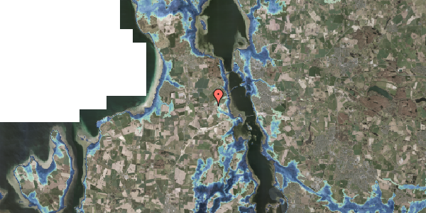 Stomflod og havvand på Esrogårdsvej 141, 3630 Jægerspris