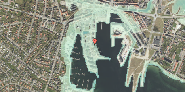 Stomflod og havvand på Vesterhavnen 13, st. 2, 5800 Nyborg