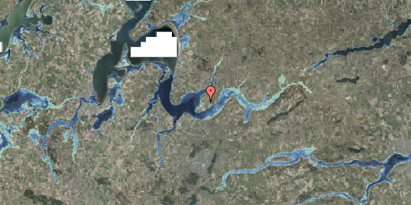 Stomflod og havvand på Engvej 17D, 8832 Skals