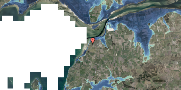 Stomflod og havvand på Vestervang Alle 26, 9670 Løgstør