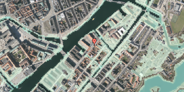 Stomflod og havvand på Strandgade 27A, st. , 1401 København K