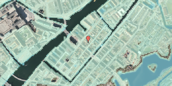 Stomflod og havvand på Strandgade 24C, 1401 København K