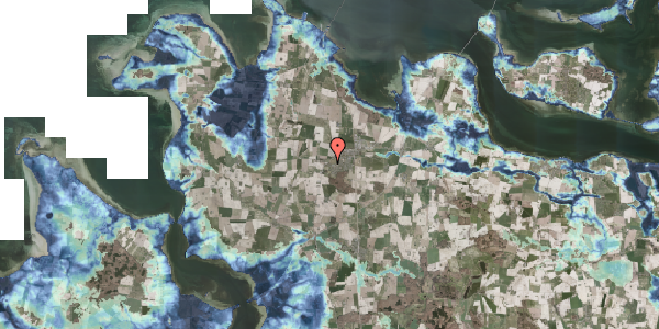 Stomflod og havvand på Baldrianvænget 6, 4840 Nørre Alslev