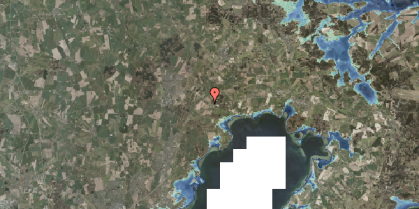 Stomflod og havvand på Kaløvigparken 52, 8543 Hornslet