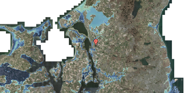 Stomflod og havvand på Bakkekammen 56, 3600 Frederikssund