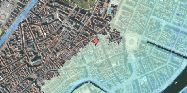 Stomflod og havvand på Pilestræde 26, st. , 1112 København K