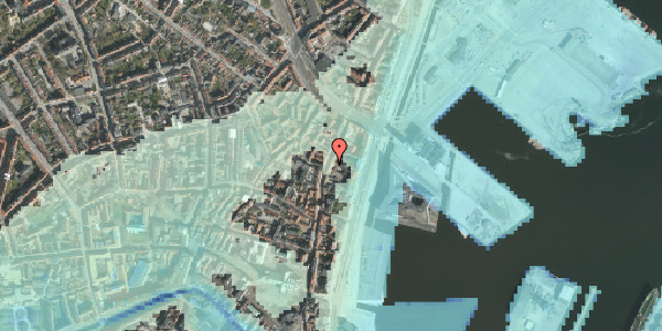 Stomflod og havvand på Mejlgade 42, 8000 Aarhus C