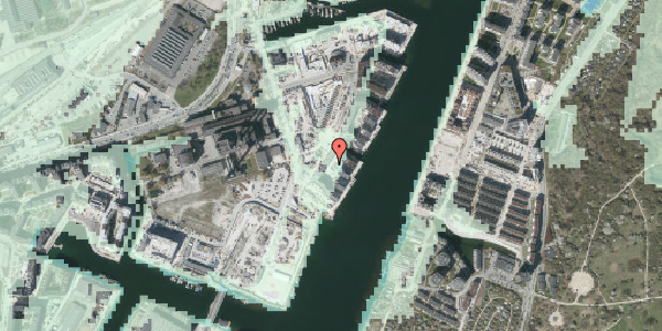 Stomflod og havvand på Andrei Sakharovs Vej 1, 1. mf, 2450 København SV