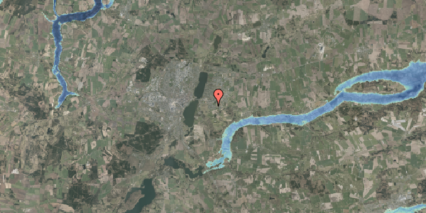 Stomflod og havvand på Skriversvej 13C, 8800 Viborg