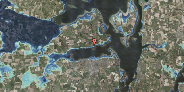 Stomflod og havvand på Rugmarken 3, 4300 Holbæk