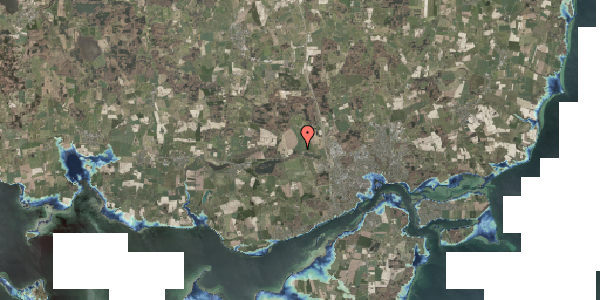 Stomflod og havvand på Fåborgvej 198, 5700 Svendborg
