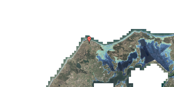 Stomflod og havvand på Brunbjerg Skrænt 12, 7730 Hanstholm