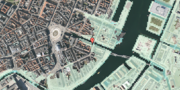 Stomflod og havvand på Nyhavn 22, 1. , 1051 København K
