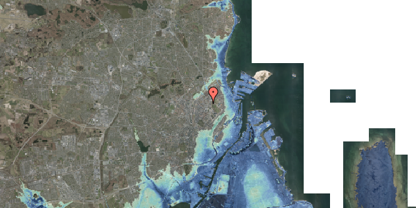 Stomflod og havvand på Stadens Vænge 27, 1. 3, 2100 København Ø