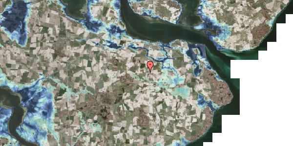 Stomflod og havvand på Særslevvej 7A, 4850 Stubbekøbing