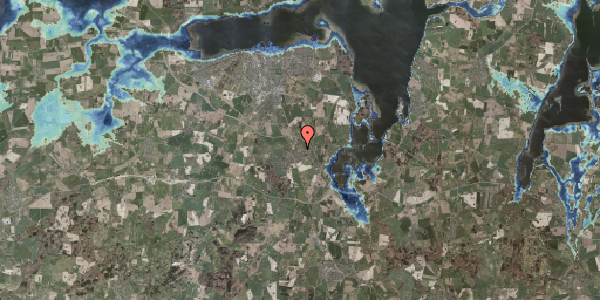 Stomflod og havvand på Roskildevej 317, 4390 Vipperød