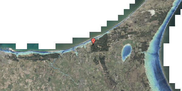 Stomflod og havvand på Vester Klitvej 6, 9881 Bindslev