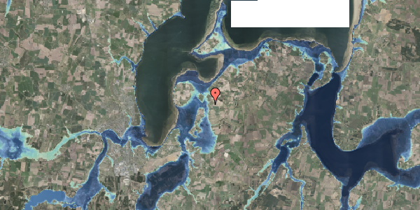 Stomflod og havvand på Lundøvej 46, 7840 Højslev