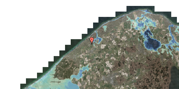 Stomflod og havvand på Nordgårdsvej 6, 3210 Vejby