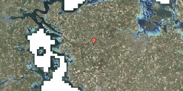 Stomflod og havvand på Holmelund 32, 5560 Aarup